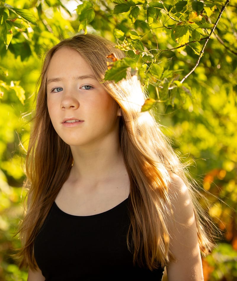 Editorial high school senior portrait by Studio Reverie in Colgate, WI